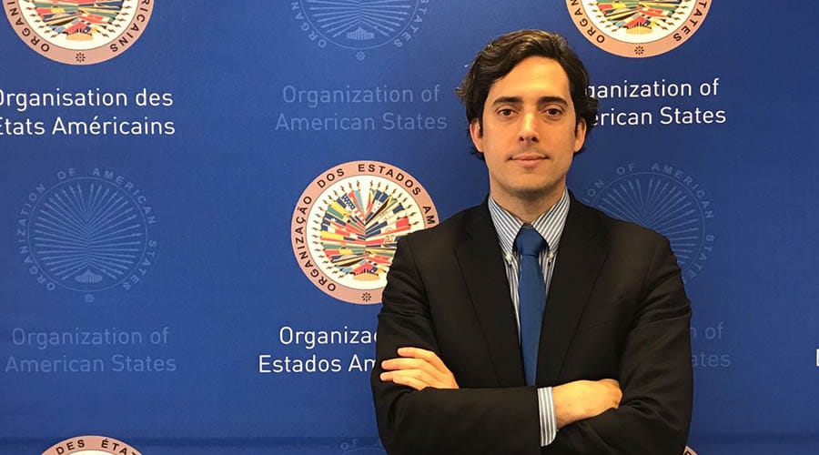 Venezuelan human rights activist Rodrigo Diamanti.