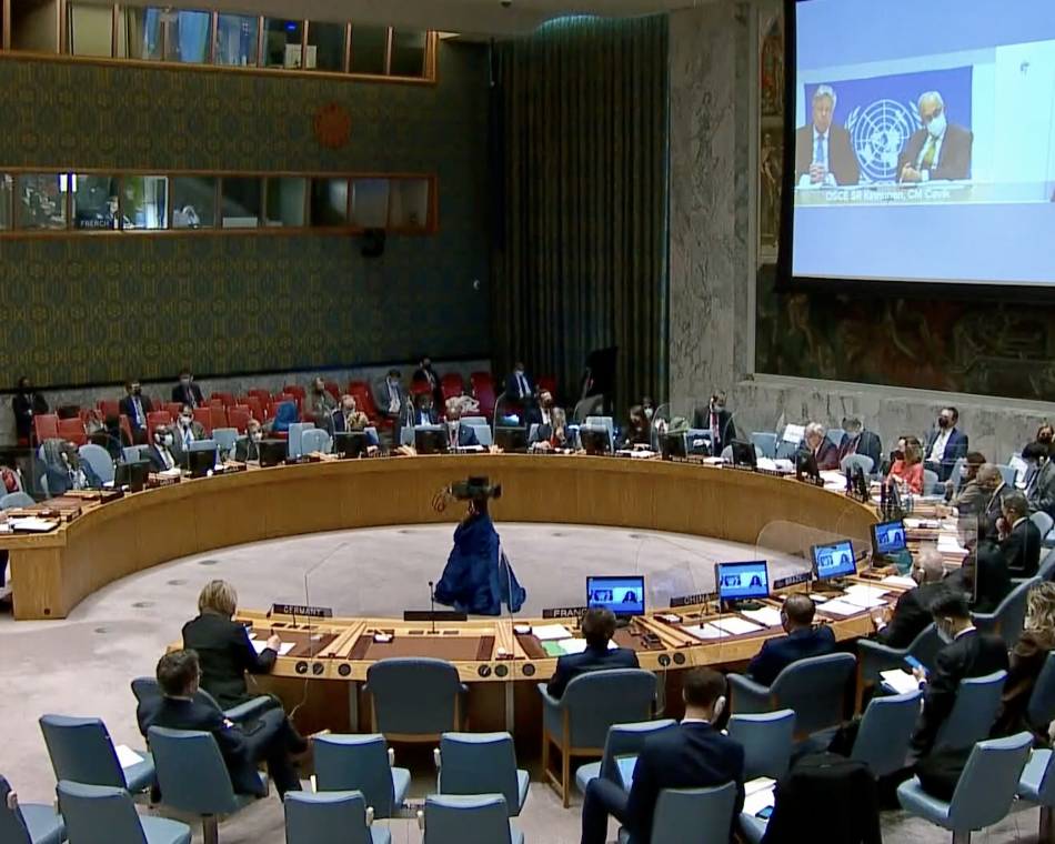 The U.N. Security Council session on Ukraine