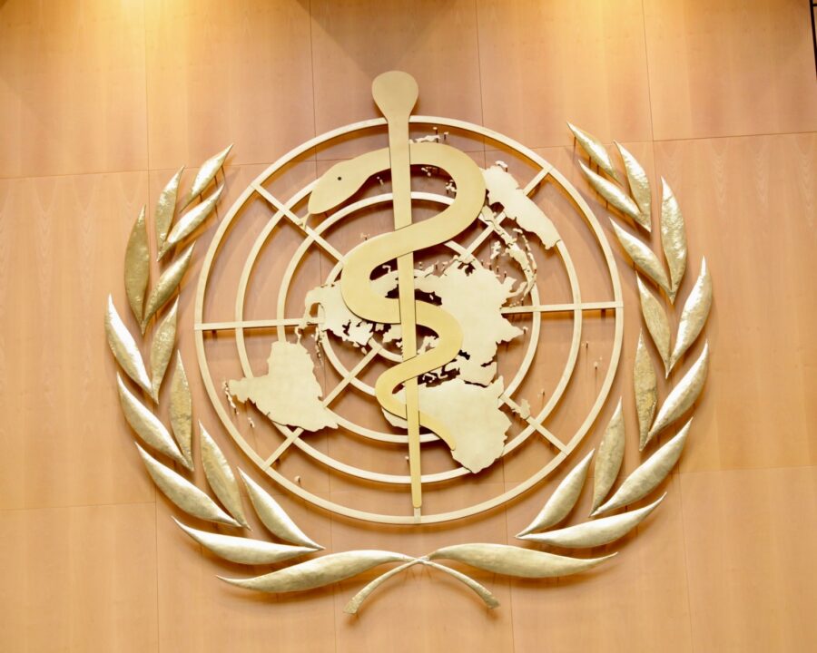The World Health Organization's logo