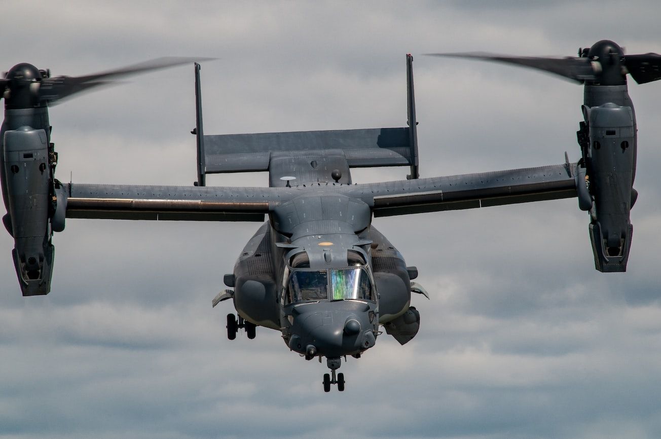 The use of AI has been tested to keep the Boeing V22 Osprey's complex tilt-rotor planes flying longer.