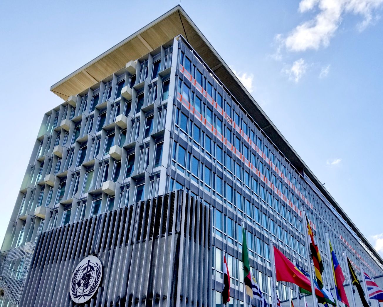 The World Health Organization's headquarters in Geneva.