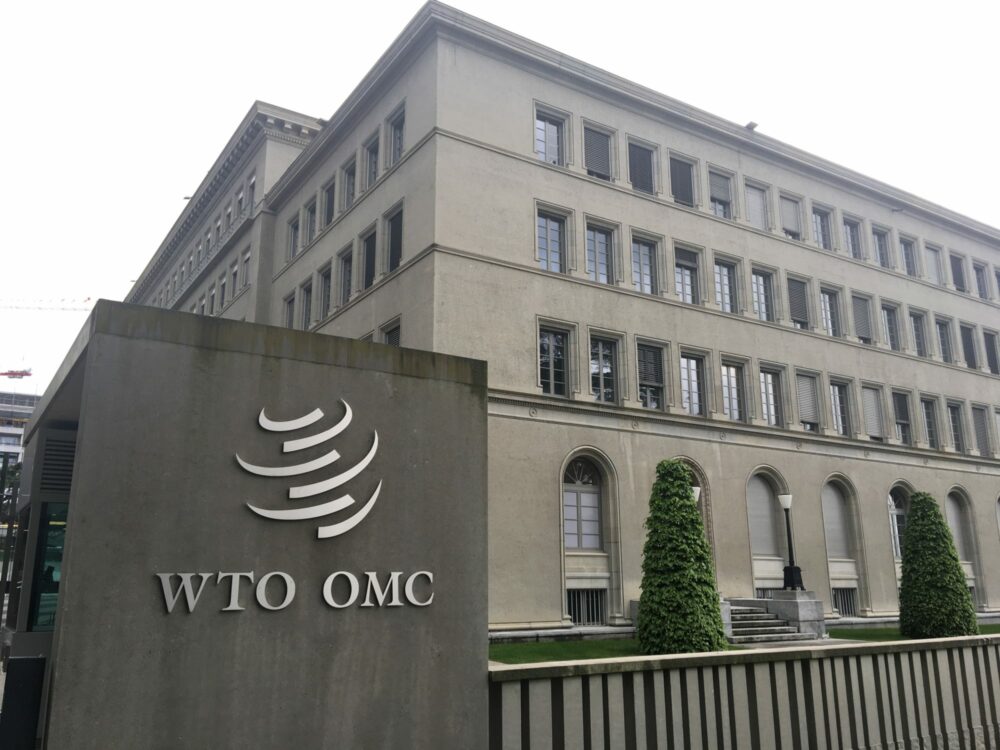 The World Trade Organization in Geneva.