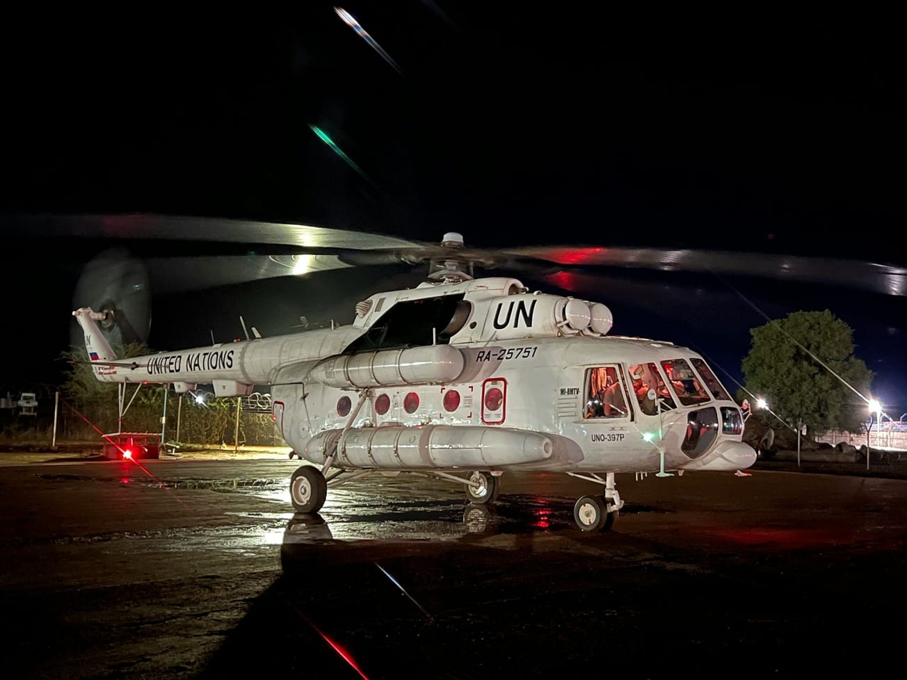 At least US$13 million in food supplies were looted in the first few days of fighting.