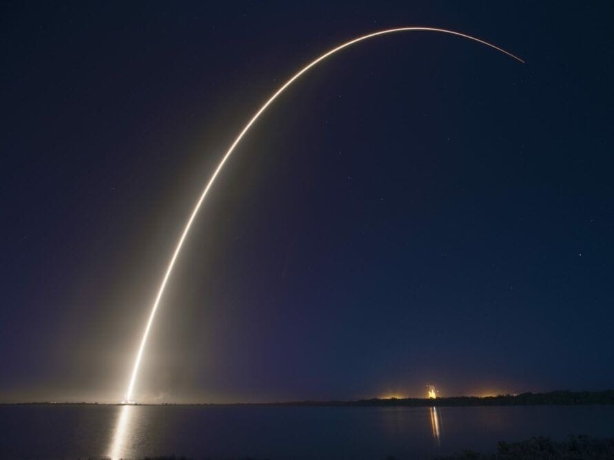 SpaceX's Falcon 9 delivers ABS 3A and EUTELSAT 115 West B satellites.
