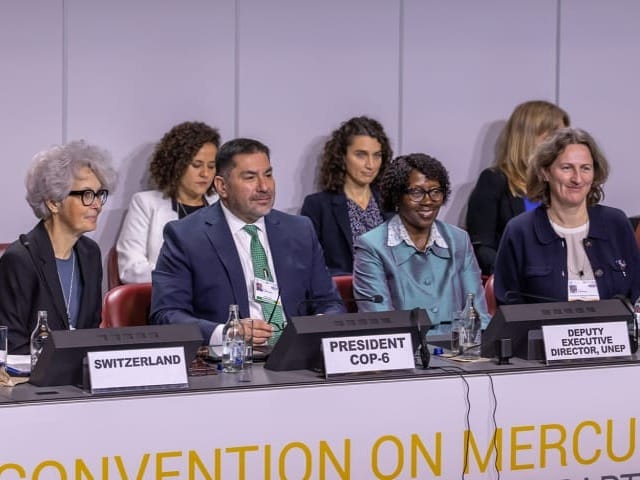 Officials open the Minamata Convention COP-6 in Geneva to strengthen global action on mercury pollution.