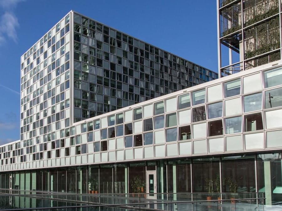The International Criminal Court, headquartered in The Hague, Netherlands, is the world's first permanent international court established to prosecute the gravest international crimes. 