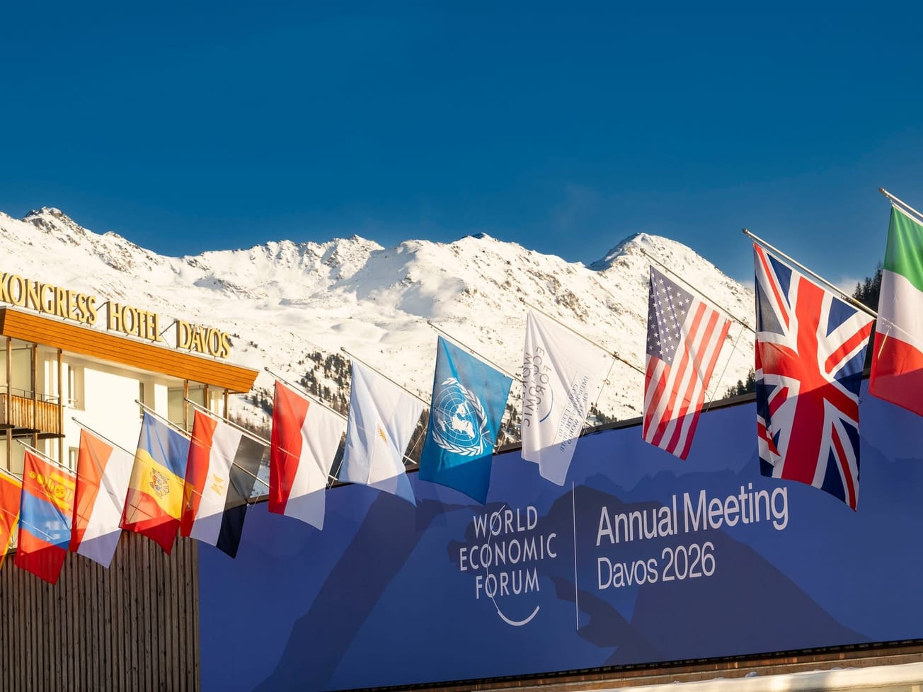 Government and business leaders converge in Switzerland this week.