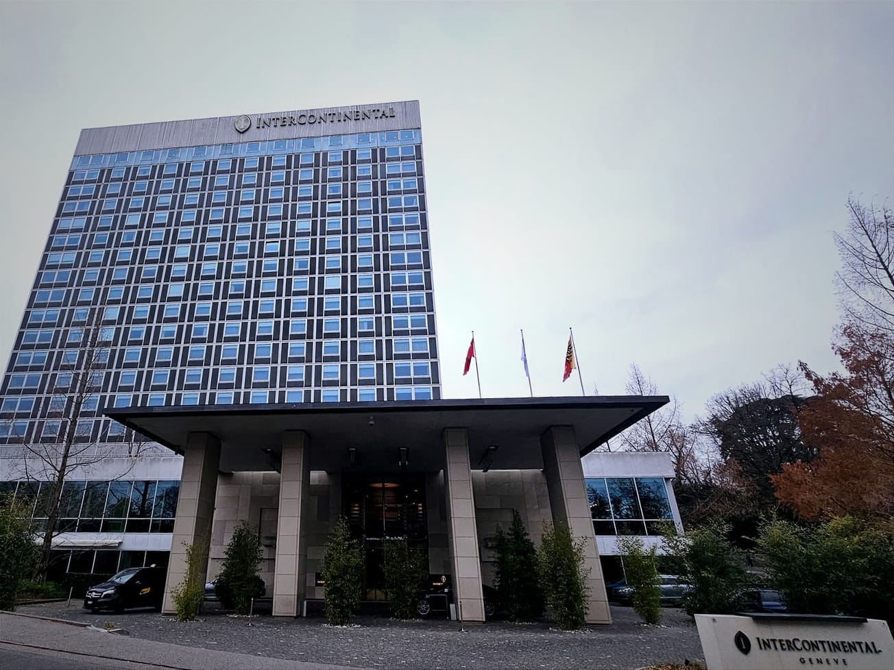 Geneva's Intercontinental Hotel is a recurring site for high-stakes international negotiations.